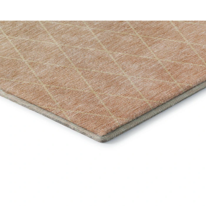 Dalyn Luxury Washable Lazio LZ2 Salmon 2'6" x 3'10" Rug
