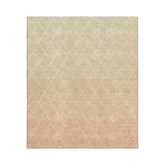 Dalyn Luxury Washable Lazio LZ2 Salmon 2'6" x 3'10" Rug