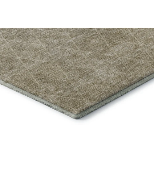 Dalyn Luxury Washable Lazio LZ2 Taupe 2'3" x 7'6" Runner Rug