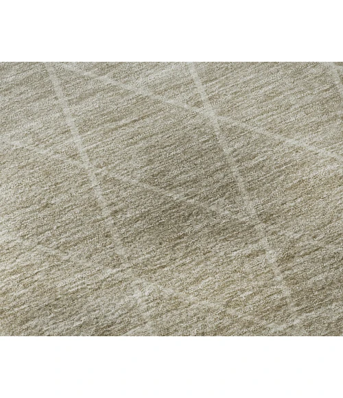 Dalyn Luxury Washable Lazio LZ2 Taupe 2'3" x 7'6" Runner Rug