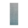 Dalyn Luxury Washable Lazio LZ2 Teal 2'3" x 7'6" Runner Rug