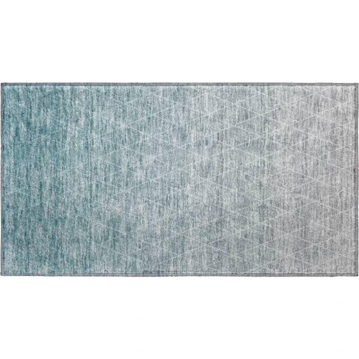 Dalyn Luxury Washable Lazio LZ2 Teal 1'8" x 2'6" Rug