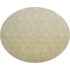 Dalyn Luxury Washable Lazio LZ2 Wheat 8' x 8' Round Rug