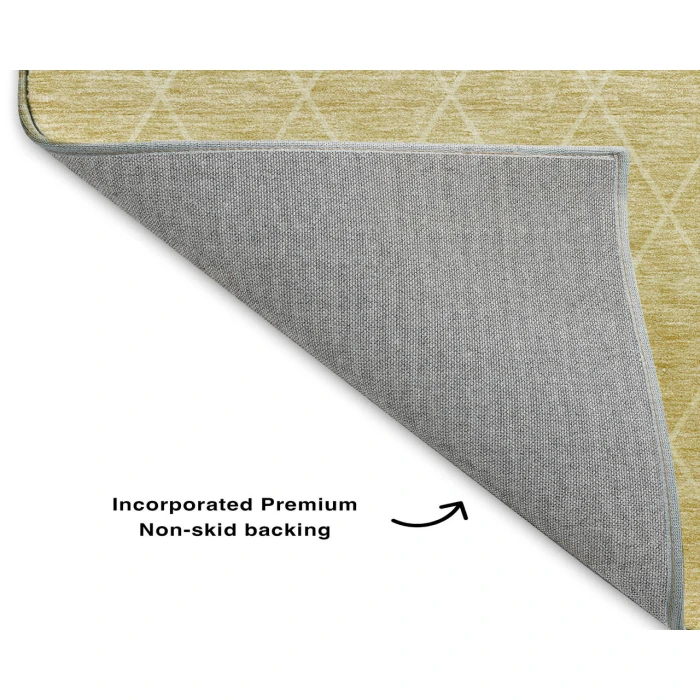 Dalyn Luxury Washable Lazio LZ2 Wheat 5' x 7'6" Rug
