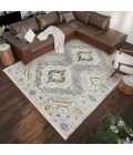 Dalyn Marbella MB1 Grey Area Rug 2 ft. 3 X 7 ft. 6 Rectangle