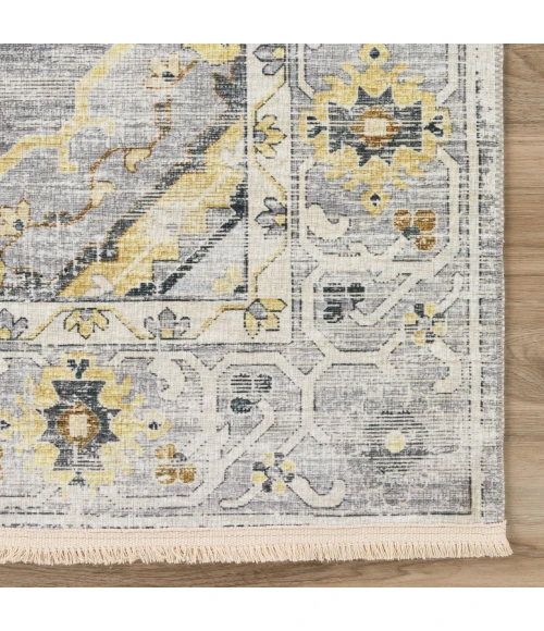 Dalyn Marbella MB1 Grey Area Rug 2 ft. 3 X 7 ft. 6 Rectangle