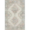 Dalyn Marbella MB1 Ivory Area Rug 8 ft. Round