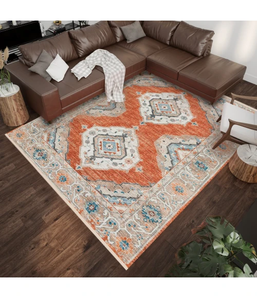 Dalyn Marbella MB1 Spice Area Rug 8 ft. Round