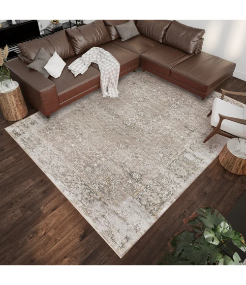 Dalyn Marbella MB2 Taupe Area Rug 3 ft. X 5 ft. Rectangle