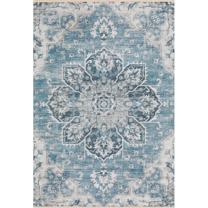 Dalyn Marbella MB3 Denim Area Rug 9 ft. X 13 ft. Rectangle