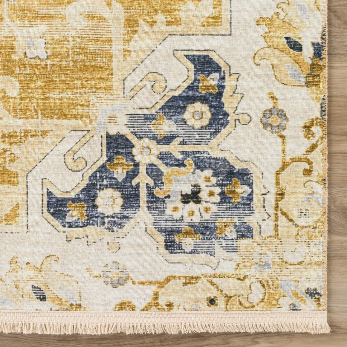 Dalyn Marbella MB3 Gold Area Rug 9 ft. X 13 ft. Rectangle