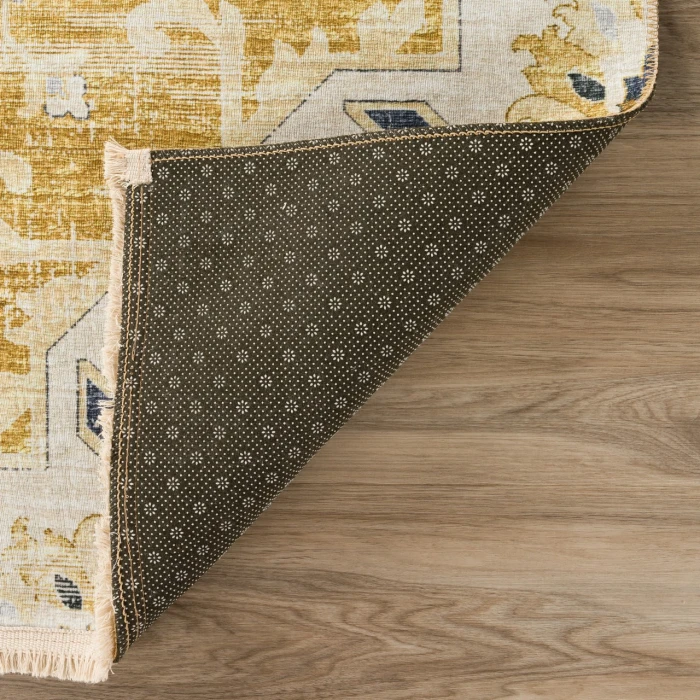 Dalyn Marbella MB3 Gold Area Rug 9 ft. X 13 ft. Rectangle