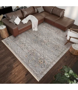 Dalyn Marbella MB4 Silver Area Rug 9 ft. X 13 ft. Rectangle