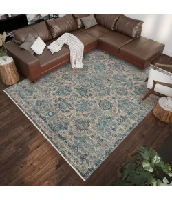 Dalyn Marbella MB5 Mineral Blue Area Rug 2 ft. 3 X 7 ft. 6 Rectangle
