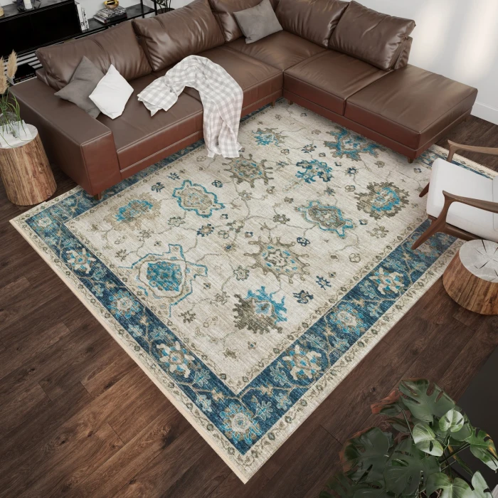 Dalyn Marbella MB6 Flax Area Rug 9 ft. X 13 ft. Rectangle