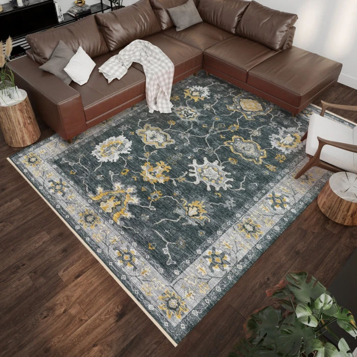 Dalyn Marbella MB6 Midnight Area Rug 9 ft. X 13 ft. Rectangle