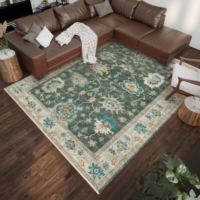 Dalyn Marbella MB6 Olive Area Rug 9 ft. X 13 ft. Rectangle