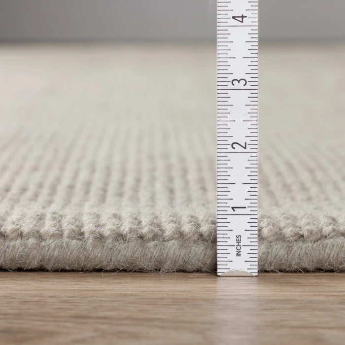 Dalyn Monaco Sisal MC300 Silver Area Rug 2 ft. X 3 ft. Rectangle