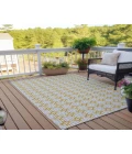 Dalyn Indoor/Outdoor Marlo MO1 Gold Washable 10' x 14' Rug