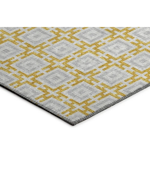 Dalyn Indoor/Outdoor Marlo MO1 Gold Washable 10' x 14' Rug