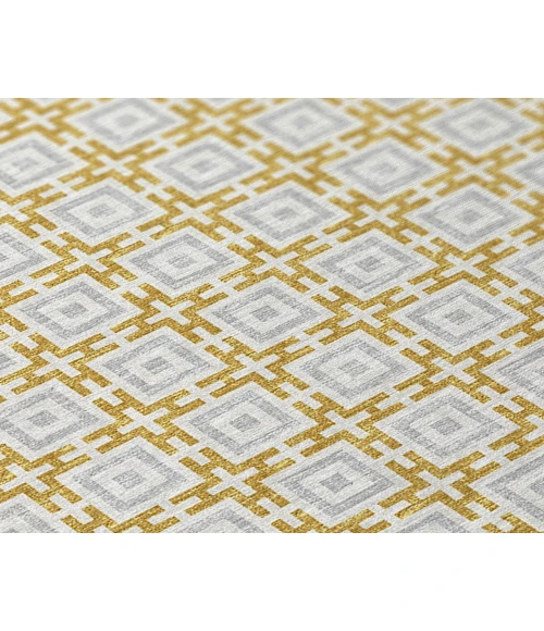 Dalyn Indoor/Outdoor Marlo MO1 Gold Washable 10' x 14' Rug