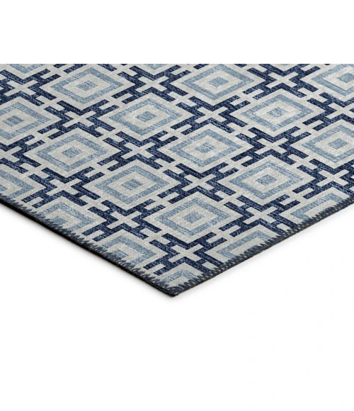 Dalyn Indoor/Outdoor Marlo MO1 Navy Washable 10' x 14' Rug
