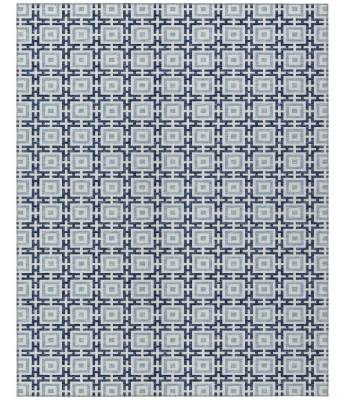 Dalyn Indoor/Outdoor Marlo MO1 Navy Washable 10' x 14' Rug