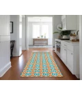Dalyn Indoor/Outdoor Marlo MO1 Orange Washable 2'3" x 10' Rug