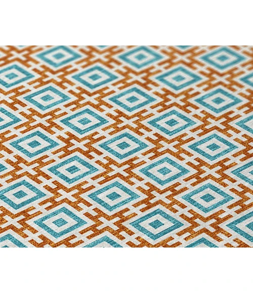 Dalyn Indoor/Outdoor Marlo MO1 Orange Washable 10' x 14' Rug