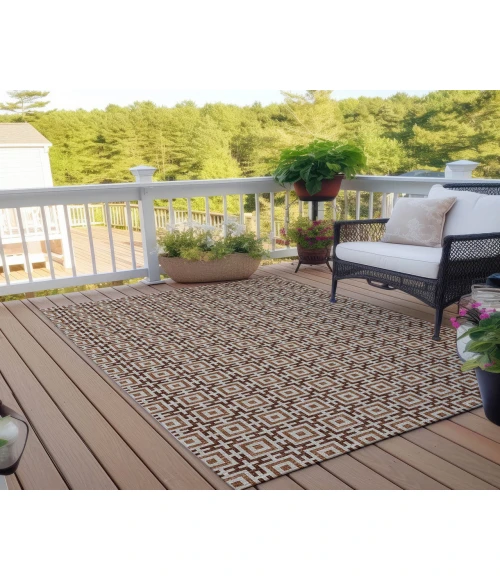 Dalyn Indoor/Outdoor Marlo MO1 Paprika Washable 10' x 14' Rug