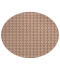Dalyn Indoor/Outdoor Marlo MO1 Paprika Washable 4' x 4' Rug