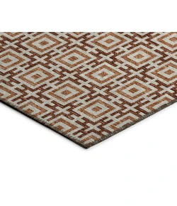 Dalyn Indoor/Outdoor Marlo MO1 Paprika Washable 8' x 8' Rug
