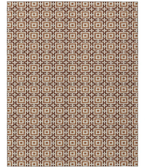 Dalyn Indoor/Outdoor Marlo MO1 Paprika Washable 10' x 14' Rug