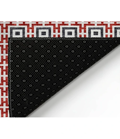 Dalyn Indoor/Outdoor Marlo MO1 Red Washable 1'8" x 2'6" Rug