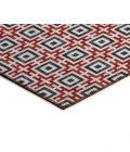 Dalyn Indoor/Outdoor Marlo MO1 Red Washable 1'8" x 2'6" Rug