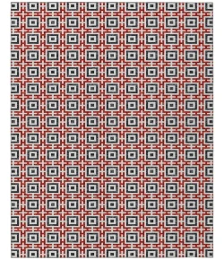 Dalyn Indoor/Outdoor Marlo MO1 Red Washable 2'3" x 10' Rug