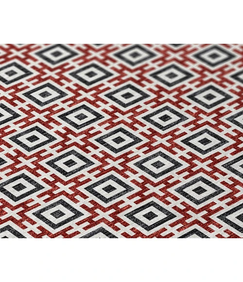 Dalyn Indoor/Outdoor Marlo MO1 Red Washable 1'8" x 2'6" Rug