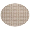 Dalyn Indoor/Outdoor Marlo MO1 Taupe Washable 4' x 4' Rug
