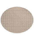 Dalyn Indoor/Outdoor Marlo MO1 Taupe Washable 4' x 4' Rug