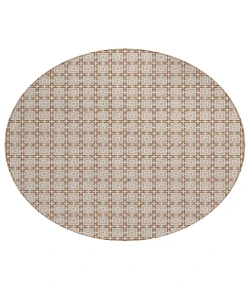 Dalyn Indoor/Outdoor Marlo MO1 Taupe Washable 4' x 4' Rug