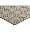 Dalyn Indoor/Outdoor Marlo MO1 Taupe Washable 4' x 4' Rug