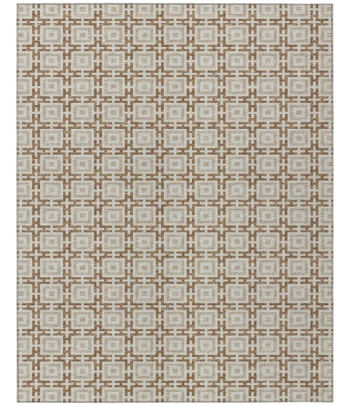 Dalyn Indoor/Outdoor Marlo MO1 Taupe Washable 2'3" x 12' Rug
