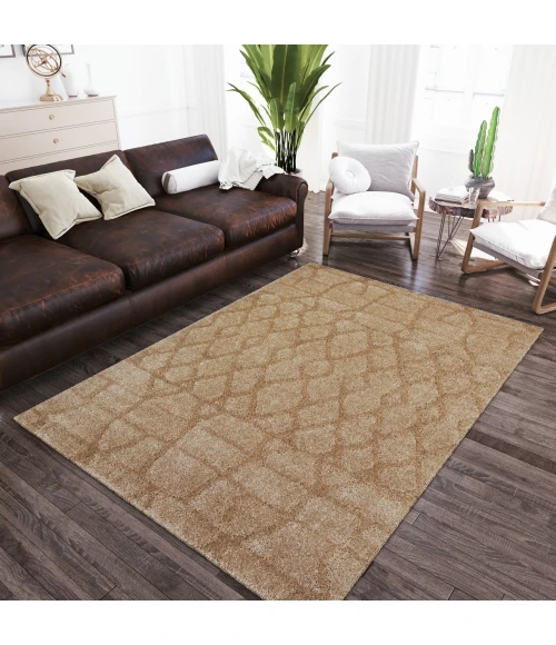 Dalyn Marquee MQ1 Sand Area Rug 2 ft. 3 X 7 ft. 5 Rectangle