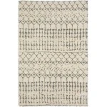 Dalyn Marquee MQ2 Ivory / Metal Area Rug 8 ft. X 10 ft. Rectangle
