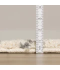 Dalyn Marquee MQ2 Ivory / Metal Area Rug 8 ft. X 10 ft. Rectangle