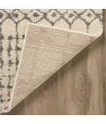 Dalyn Marquee MQ2 Ivory / Metal Area Rug 8 ft. X 10 ft. Rectangle