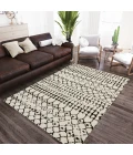 Dalyn Marquee MQ2 Iv / Midnight Area Rug 8 ft. X 10 ft. Rectangle