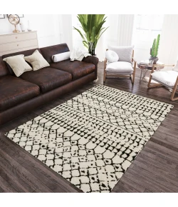 Dalyn Marquee MQ2 Iv / Midnight Area Rug 8 ft. X 10 ft. Rectangle