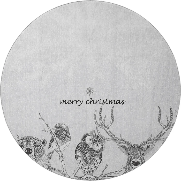 Dalyn Merry & Bright Gray MY10 8ft. x 8ft. Rug