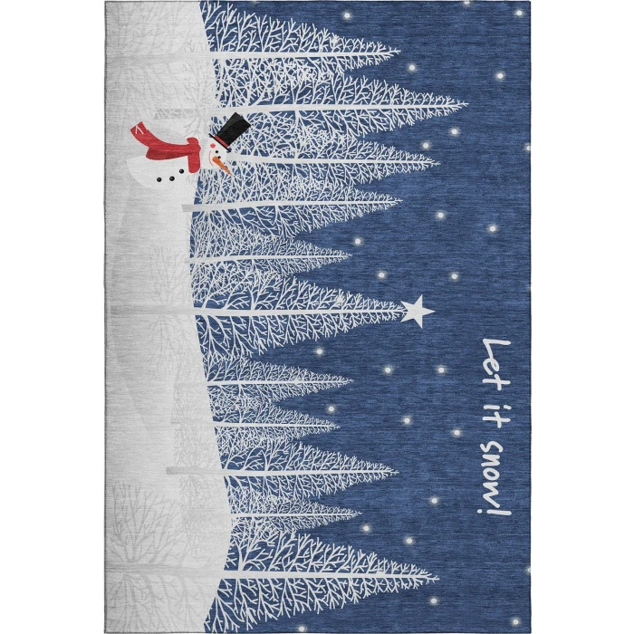 Dalyn Merry & Bright Blue MY12 3ft. x 5ft. Rug